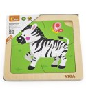 Viga 51317 Puzzle na podkładce-zebra Viga