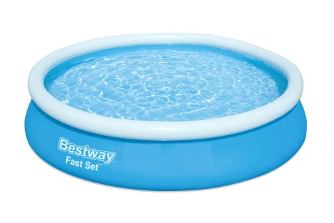 Bestway 57274 BASEN ROZPOROWY FAST SET Z POMPĄ FILTRACYJNĄ 3.66m x 0.76m Bestway