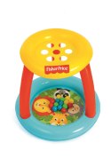 Bestway 93541 Fisher Price Basenik z daszkiem i piłkami Animal Friends Bestway