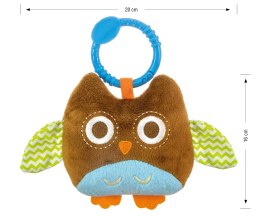 Zawieszka pluszowa Sówka - Happy owl - 2552 BROWN Milly Mally