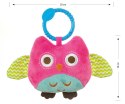 Zawieszka pluszowa Sówka - Happy owl - 2552 PINK Milly Mally