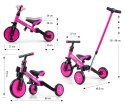 Milly Mally Rowerek 4w1 Optimus Plus Pink Milly Mally