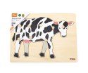 Viga 44608 Puzzle na podkładce z uchwytami - Krowa Viga