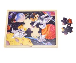 Viga 44646 Puzzle na podkładce 24 elementy - kosmos Viga