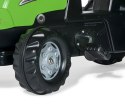 Rolly Toys 012169 Traktor Rolly Kid z przyczepą Zielony Rolly Toys