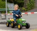 Rolly Toys 012190 Traktor Rolly Kid John Deere z przyczepą Rolly Toys