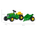 Rolly Toys 012190 Traktor Rolly Kid John Deere z przyczepą Rolly Toys