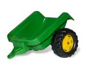 Rolly Toys 023110 Traktor Rolly Kid John Deere z łyżką i przyczepą Rolly Toys