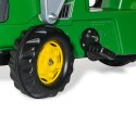 Rolly Toys 023110 Traktor Rolly Kid John Deere z łyżką i przyczepą Rolly Toys