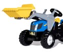 Rolly Toys 023929 Traktor Rolly Kid New Holland Agriculture z łyżka i przyczepą Rolly Toys