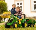 Rolly Toys 122165 Przyczepa Rolly Halfpipe półwywrotka John Deere 2-osie Rolly Toys