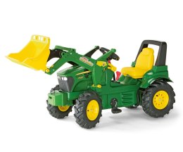 Rolly Toys 710126 Traktor Rolly Farmtrac John Deere z łyżką i pompowanymi kołami Rolly Toys