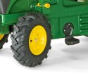 Rolly Toys 710126 Traktor Rolly Farmtrac John Deere z łyżką i pompowanymi kołami Rolly Toys