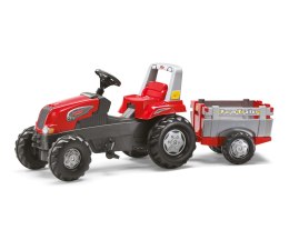 Rolly Toys 800261 Traktor Rolly Junior RT z przyczepą Czerwony Rolly Toys