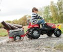 Rolly Toys 800261 Traktor Rolly Junior RT z przyczepą Czerwony Rolly Toys