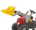 Rolly Toys 811397 Traktor Rolly Junior RT z przyczepą i łyżka Czerwony Rolly Toys