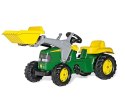 Rolly Toys 811496 Traktor Rolly Junior John Deere z łyżką i przyczepą Rolly Toys