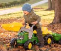 Rolly Toys 811496 Traktor Rolly Junior John Deere z łyżką i przyczepą Rolly Toys