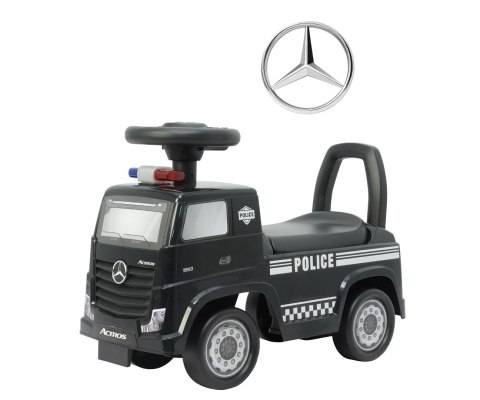 Milly Mally Pojazd Mercedes-Benz Actros Police Black Milly Mally