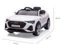 Milly Mally Pojazd na akumulator Audi E-Tron Sportback 4x4 White Milly Mally