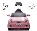 Milly Mally Pojazd na akumulator Fiat 500e Pink Milly Mally