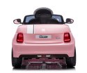 Milly Mally Pojazd na akumulator Fiat 500e Pink Milly Mally