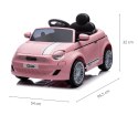 Milly Mally Pojazd na akumulator Fiat 500e Pink Milly Mally