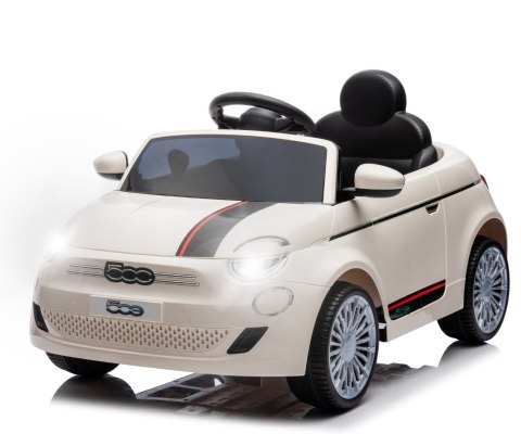 Milly Mally Pojazd na akumulator Fiat 500e White Milly Mally