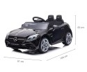 Milly Mally Pojazd na akumulator Mercedes-Benz SLC Black Milly Mally