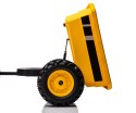 Milly Mally Pojazd na akumulator Traktor z przyczepą Farmer Yellow Milly Mally