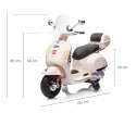 Milly Mally Pojazd na akumulator Vespa GTS Super White Milly Mally