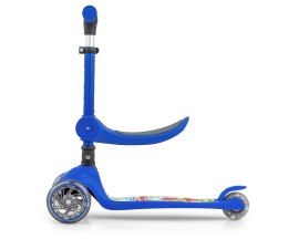 Milly Mally Scooter Fuzzy Blue Milly Mally