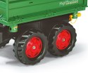 Rolly Toys 122202 Przyczepa Rolly - Mega Trailer Ciemno Zielona Koła 2-osie Rolly Toys