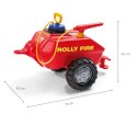 Rolly Toys 122967 Cysterna Rolly - Vacumax Fire z Pompą i Sikawką czerwona Rolly Toys