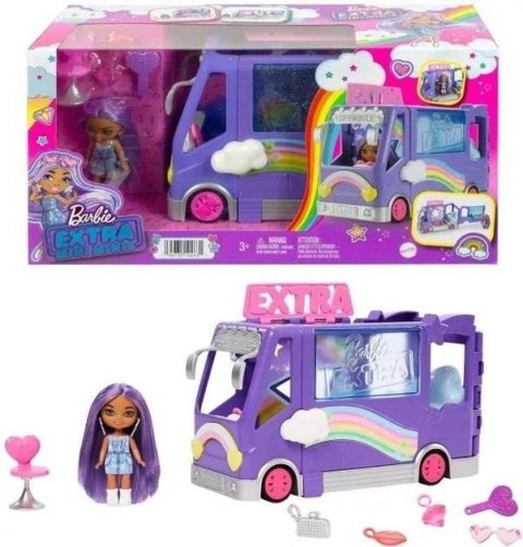 Barbie Extra minibus koncertowy + lalka Mini Minis Mattel