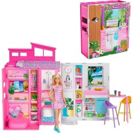 Barbie Fashionistas, Przytulny domek + Lalka HRJ77 Mattel