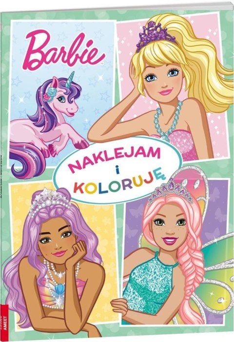 Barbie. Naklejam i Koloruję Ameet