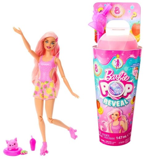 Barbie Pop Reveal Truskawkowa lemoniada HNW41 Mattel