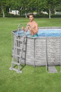 Basen stelażowy Power Steel Swim Vista z oknem 549x274x122 18x9FT BESTWAY 7w1 Bestway