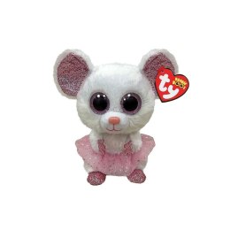 Beanie Boos Nina - Biała ballerina mysz 15cm TY