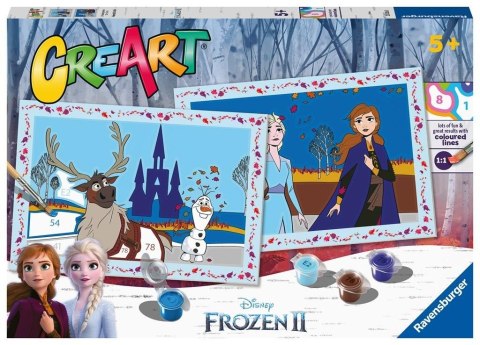 CreArt dla dzieci Junior: Frozen 2 Przyjaciele Ravensburger