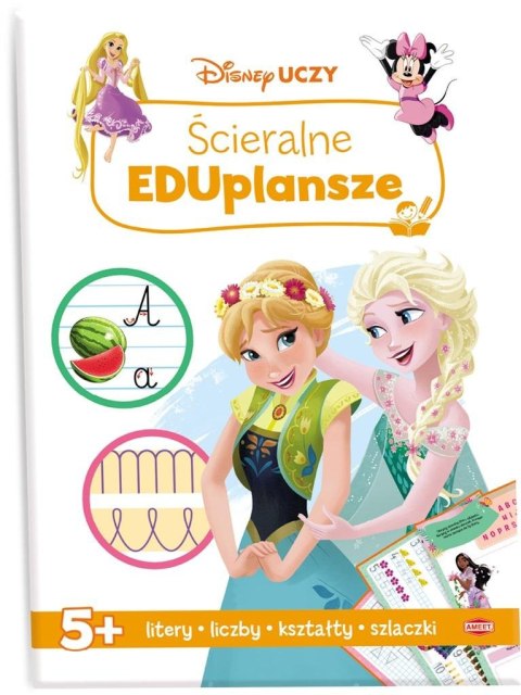 Disney Uczy. Ścieralne EDUplansze Ameet