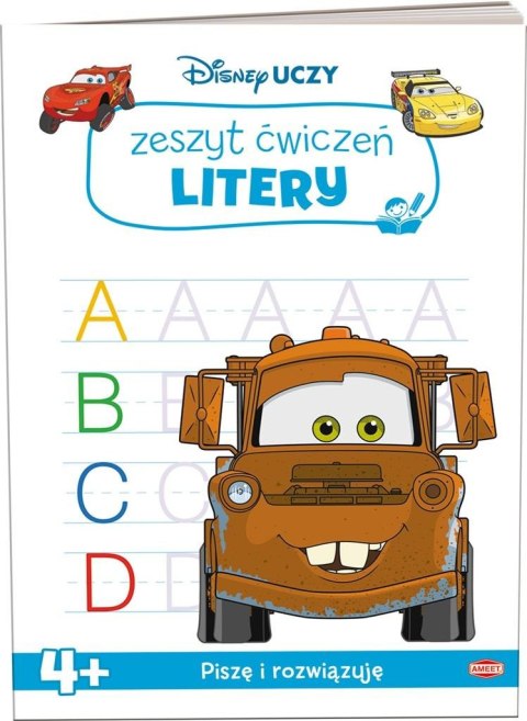 Disney Uczy. Zeszyt ćwiczeń. Litery Ameet