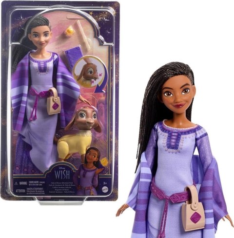 Disney Życzenie Asha z Rosas HPX25 Mattel