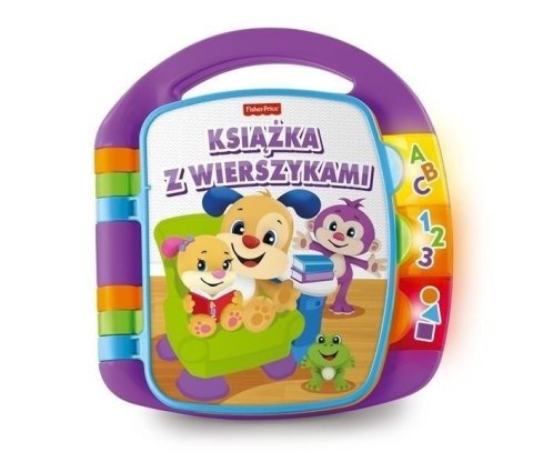 Fisher Price Książeczka z wierszykami Mattel