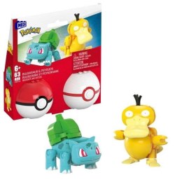 Mega Pokemon Pokeball Bulbasaur i Psyduck HXP14 Mattel