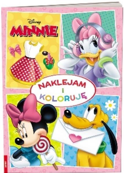 Minnie. Naklejam i koloruje Ameet