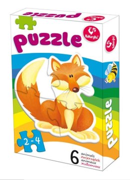 Pierwsze puzzle - Zwierzątka 1 Kukuryku