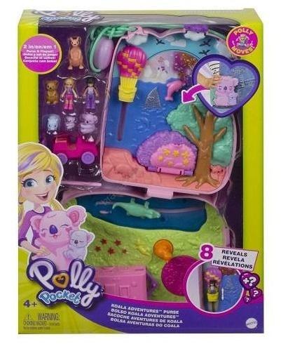 Polly Pocket. Kompaktowa torebka koala GXC95 Mattel