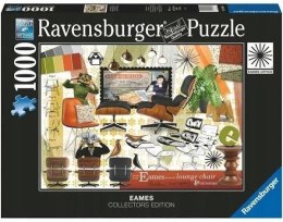 Puzzle 1000 Eames Design Classics Krzesło salonowe Ravensburger